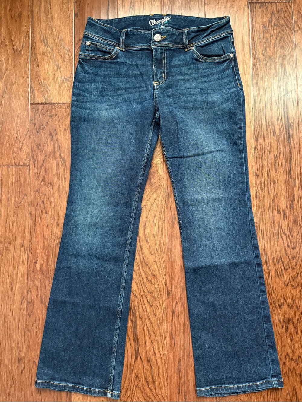 Wrangler Women's Indigo Boot Cut Jeans Size 11/12 x 32